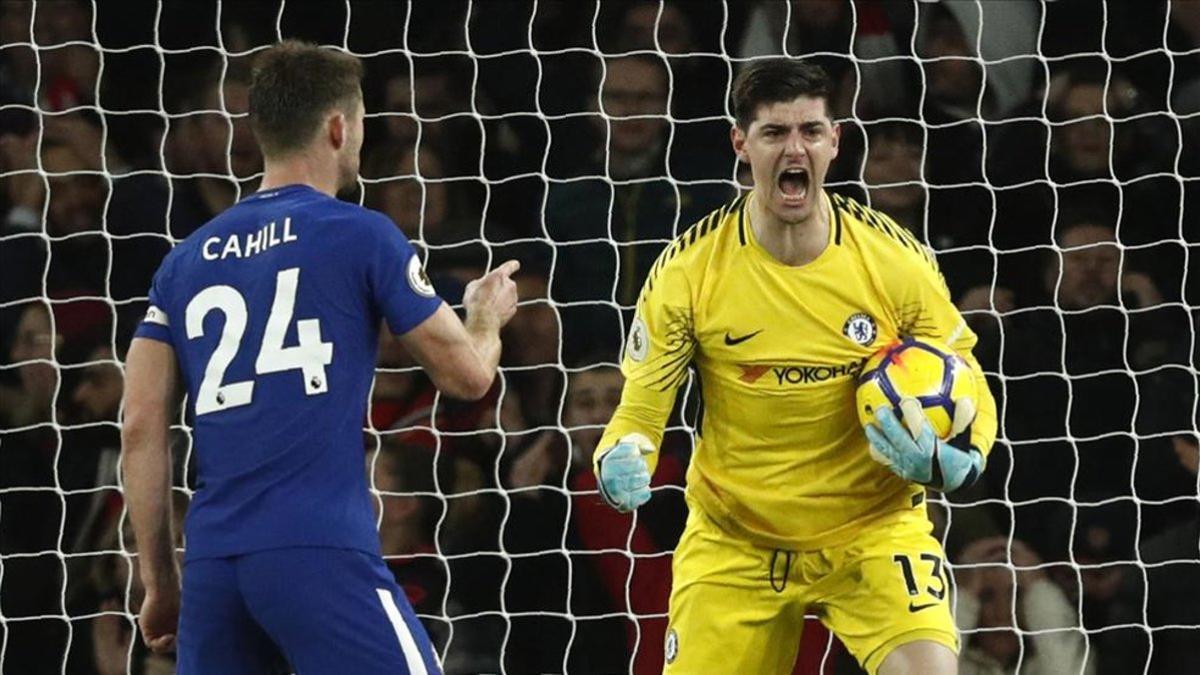 Courtois fue protagonista en 2015 por la cláusula del miedo