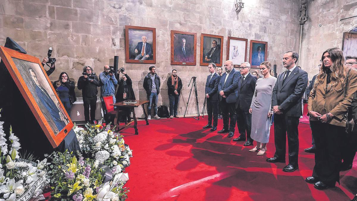 Sentido homenaje a Jeroni Albertí, histórico del regionalismo balear