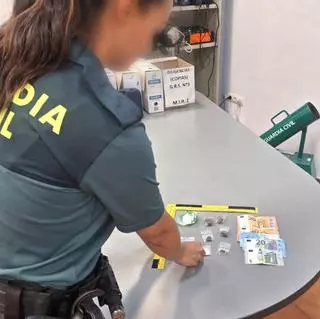Detenidos dos hombres por tráfico de drogas en Sant Antoni