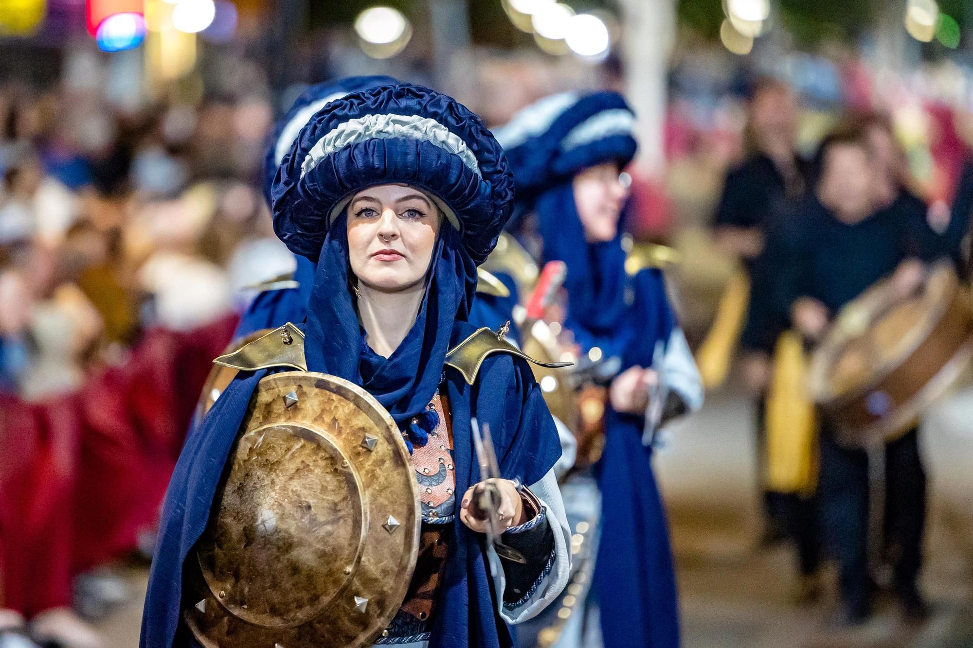 Desfile de Moros y Cristianos en Calp