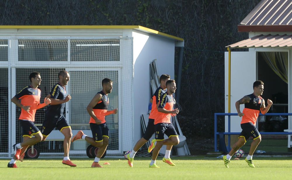 Entrenamiento de la UD Las Palmas, 5 septiembre 20