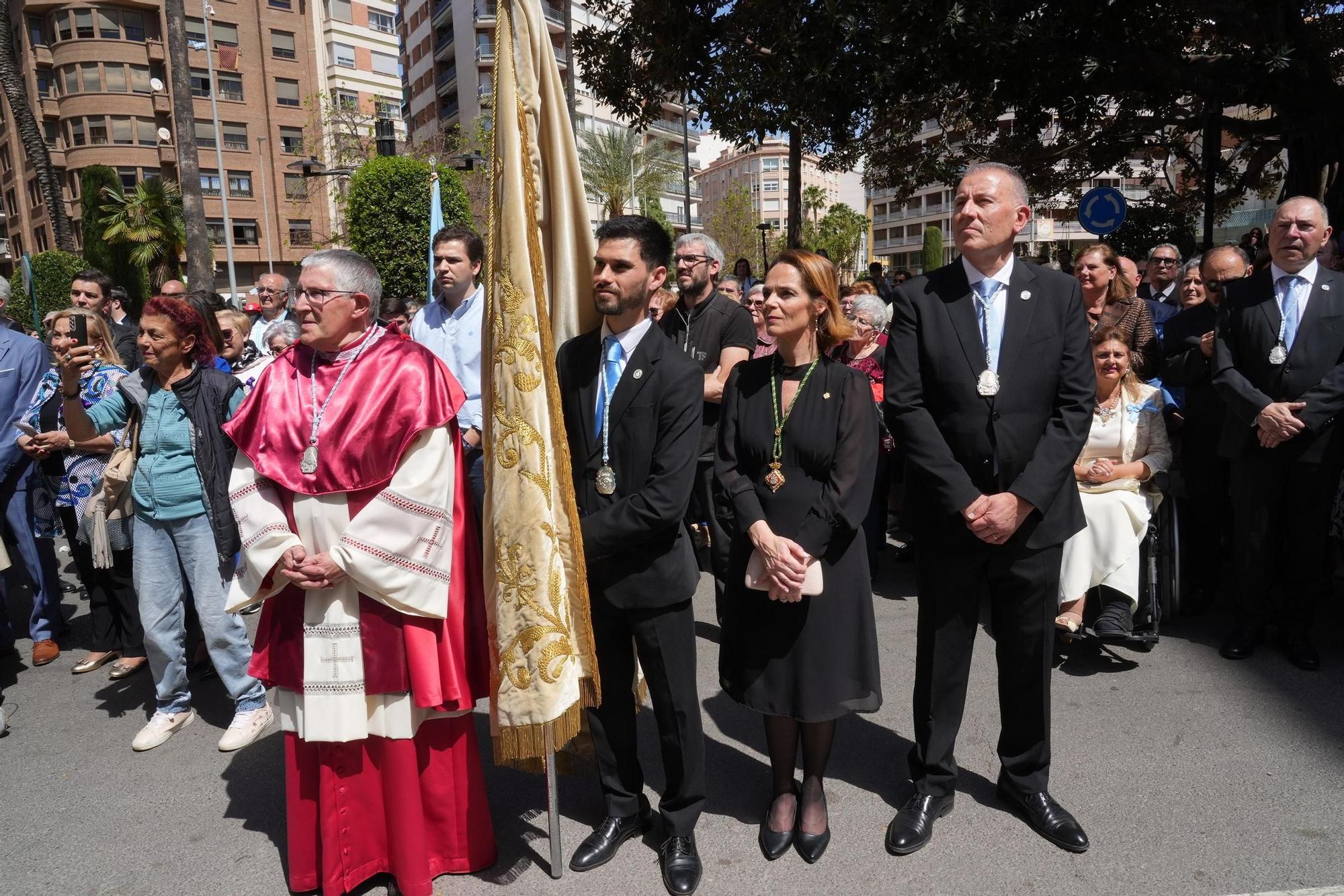 Galería de imágenes: La Virgen del Lledó sale de la basílica para ir a la ciudad