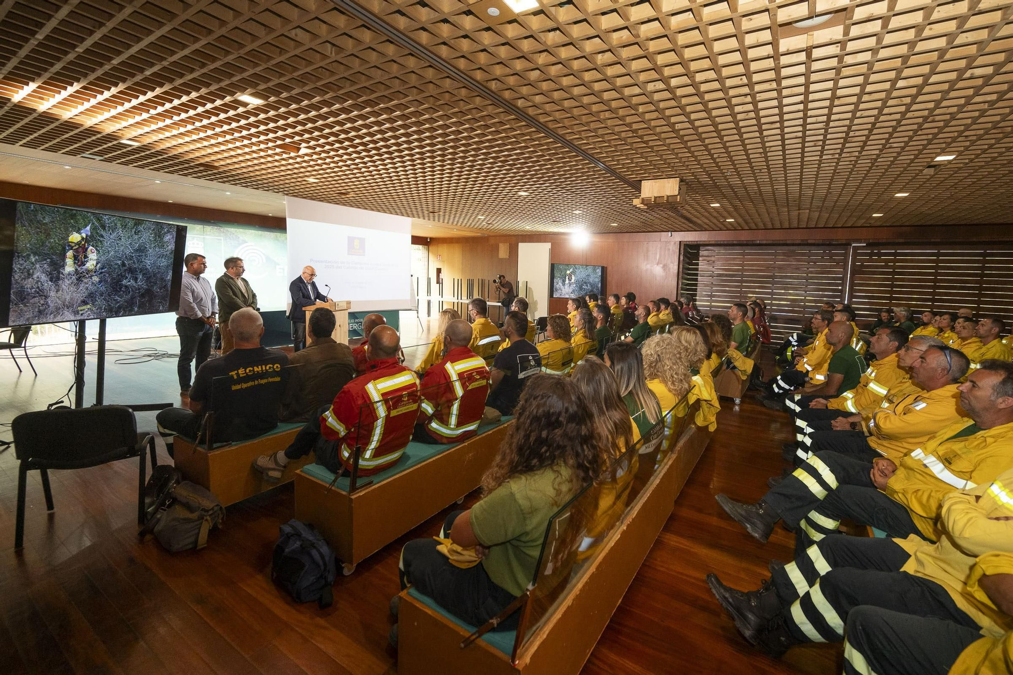 Presentación de la campaña contra incendios del Cabildo de Gran Canaria