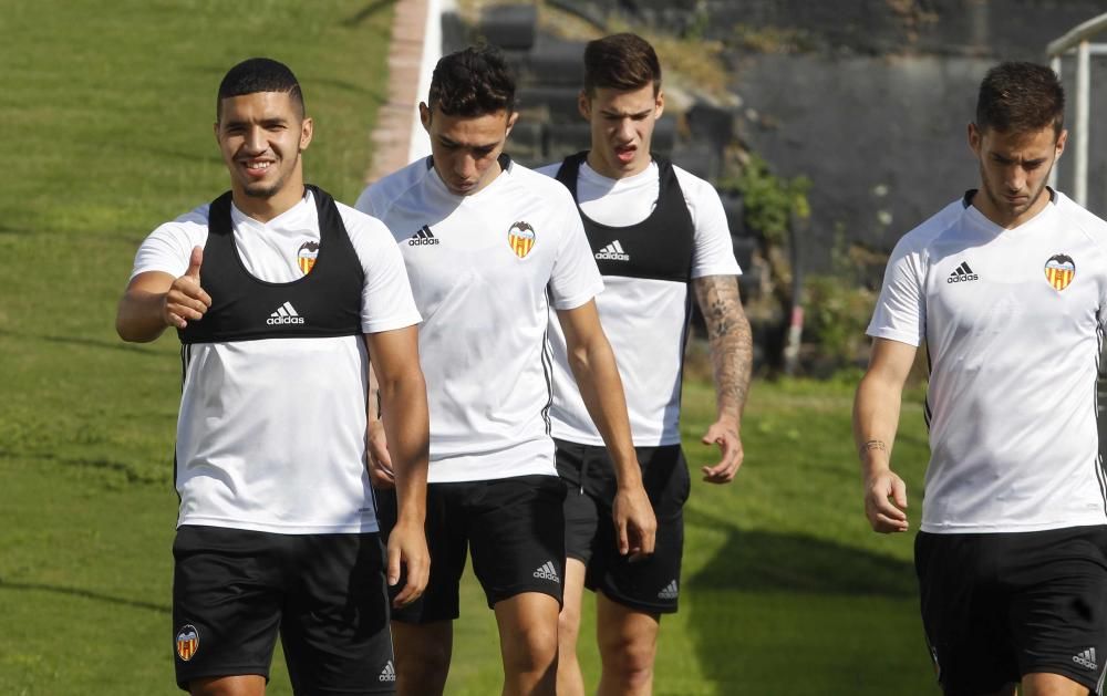 Las mejores imágenes del entrenamiento del Valencia CF