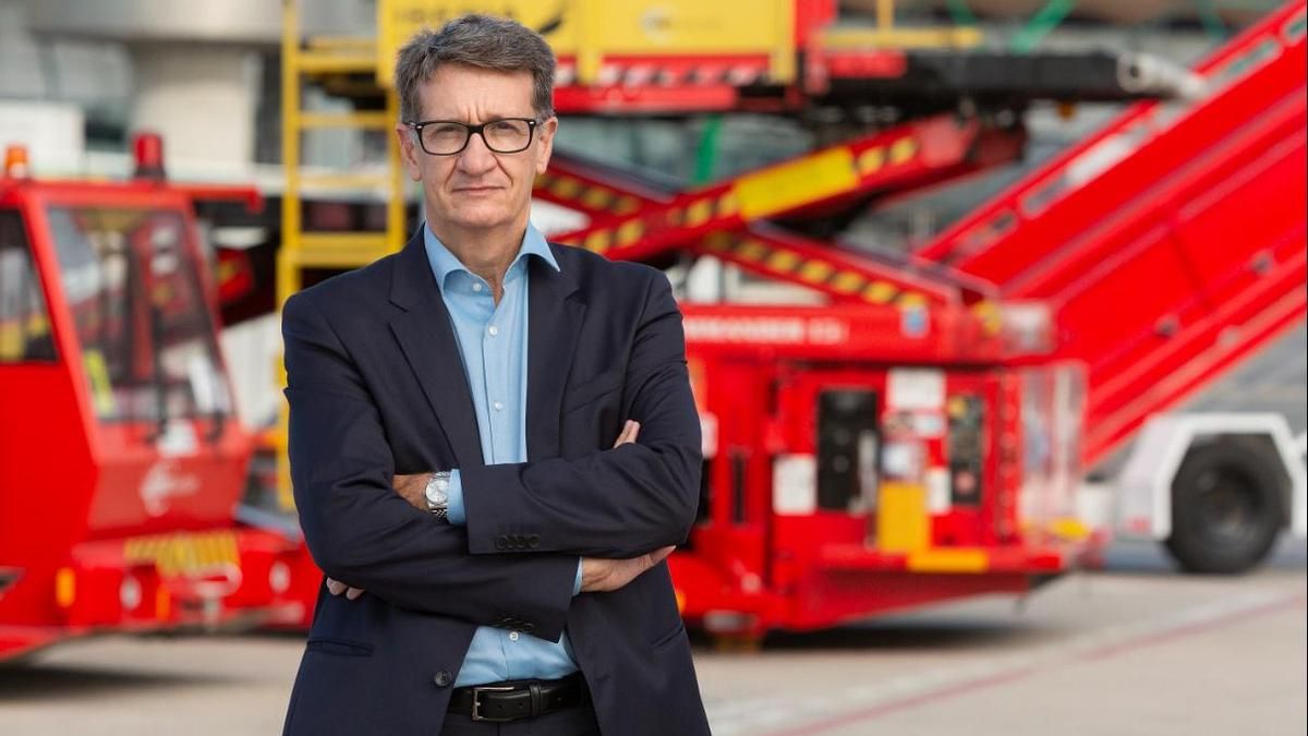El director de Aeropuertos de Iberia, José Luis de Luna.