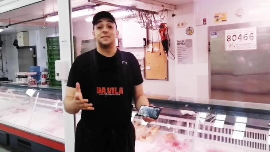 El carnicero «influencer» de Ribadavia