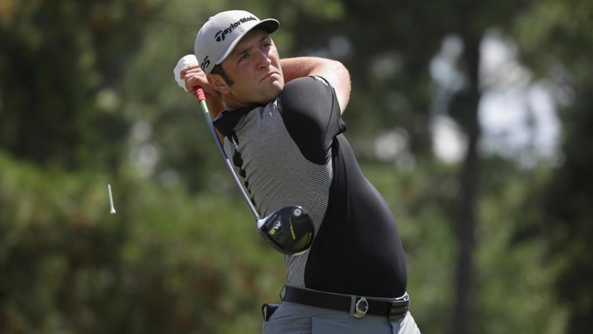 Jon Rahm estaba satisfecho de su primer día en Quail Hollow