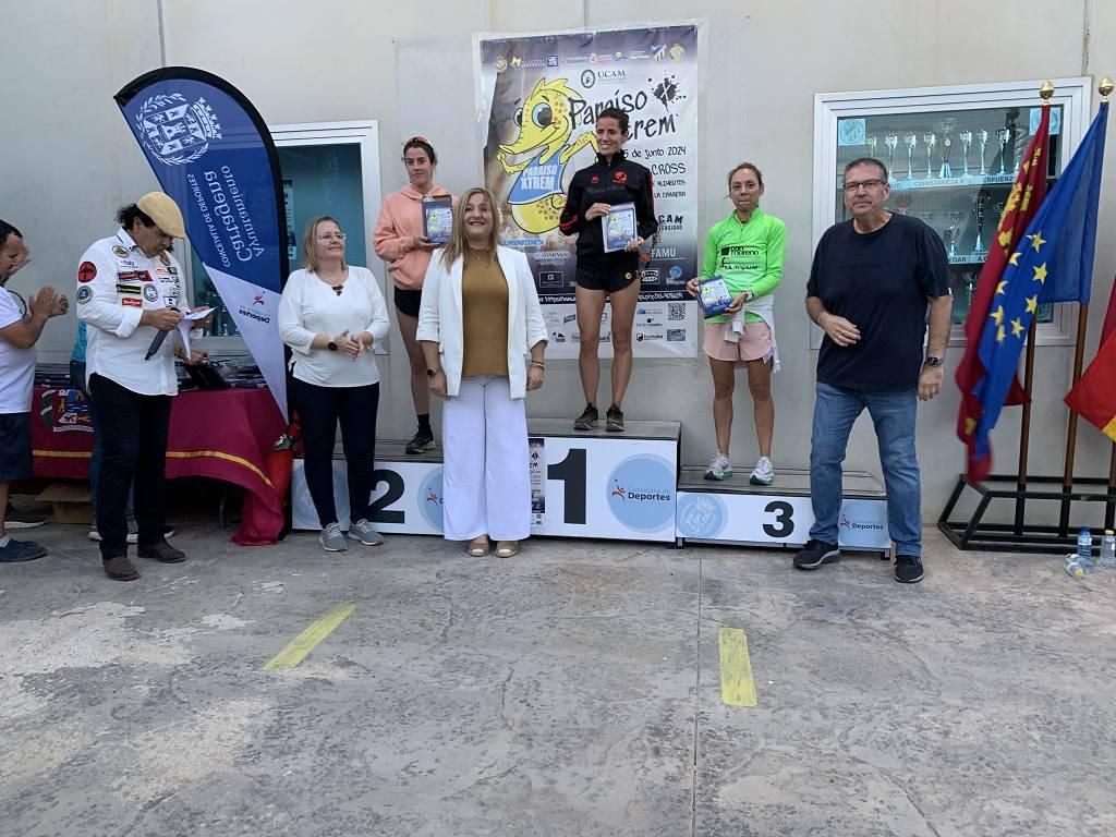 Entrega de premios del Cross Paraíso Xtreme