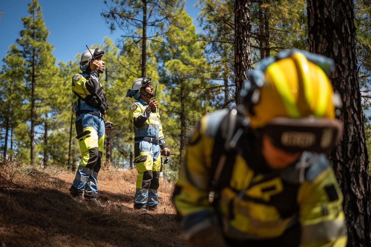Entrenamiento Eirif en La Palma
