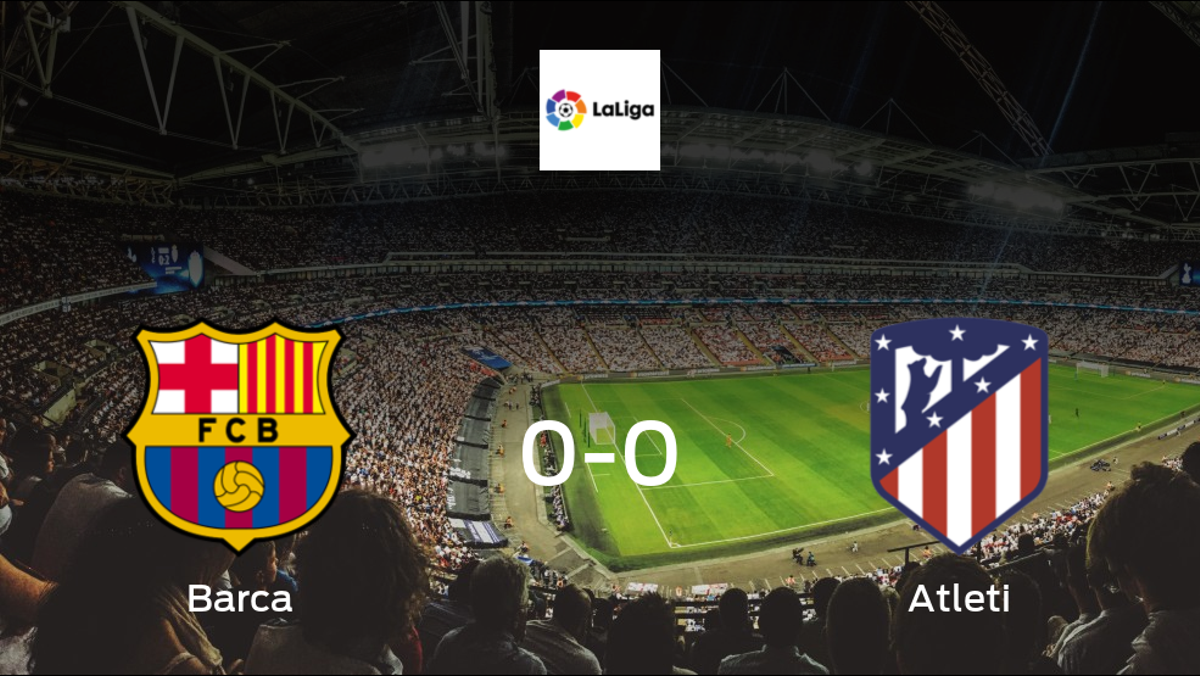 Barca and Atleti fail to find the net