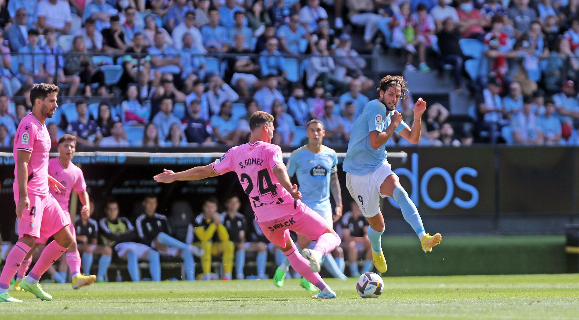 Las mejores imágenes del encuentro del Celta ante el Espanyol