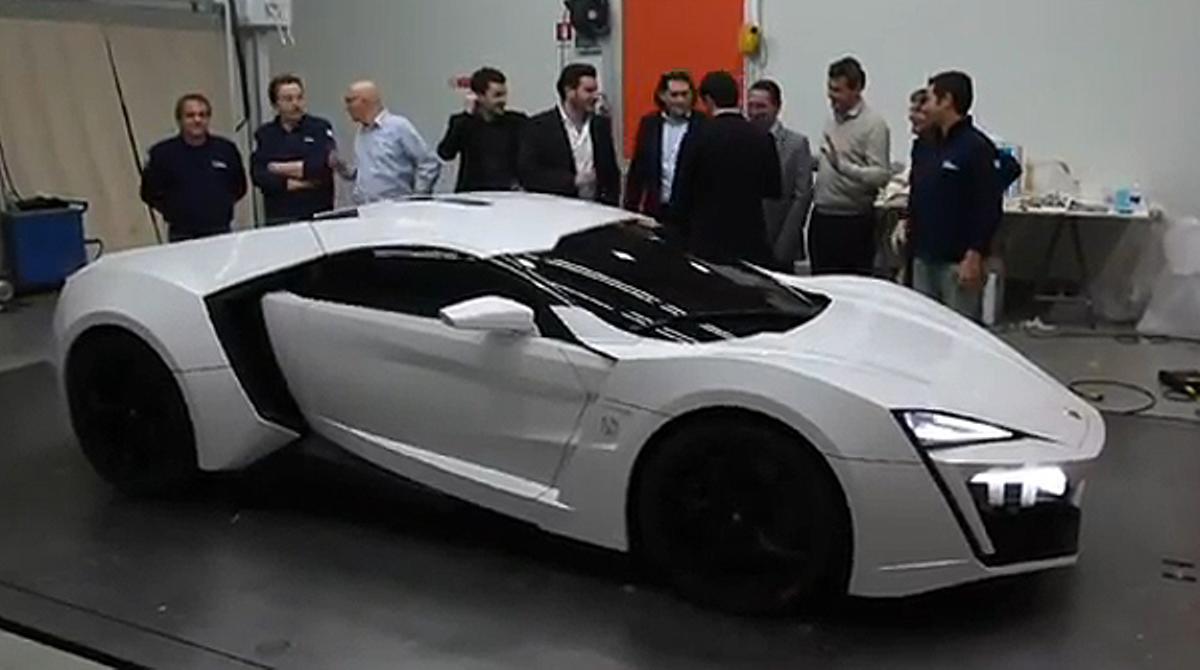 El Lykan Hypercar costa 2,5 milions d’euros