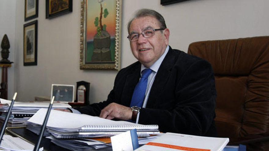 Jerónimo Pérez Casero, presidente de la Cámara de Comercio.