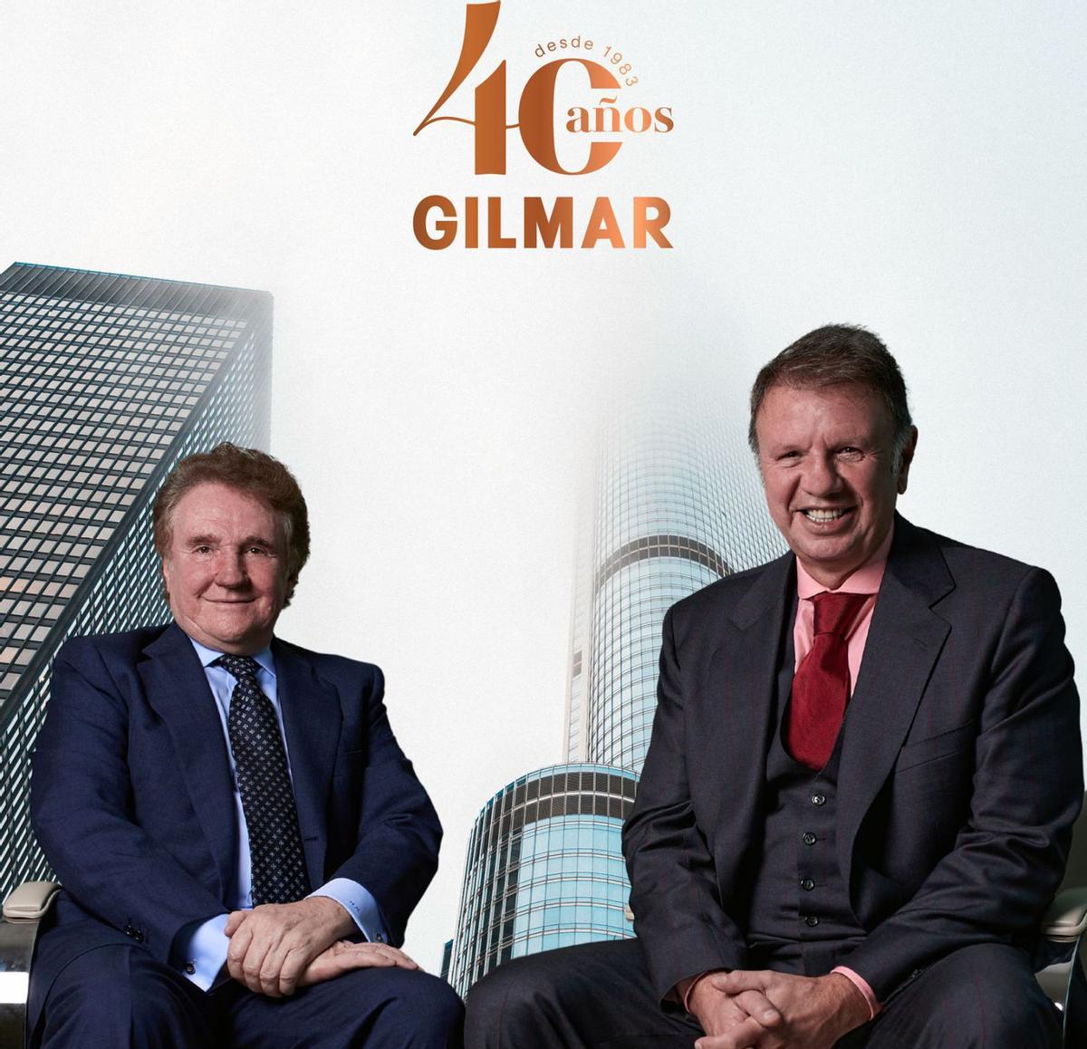 Los consejeros delegados de Gilmar, Manuel Marrón Fuertes y Jesús Gil Marín.