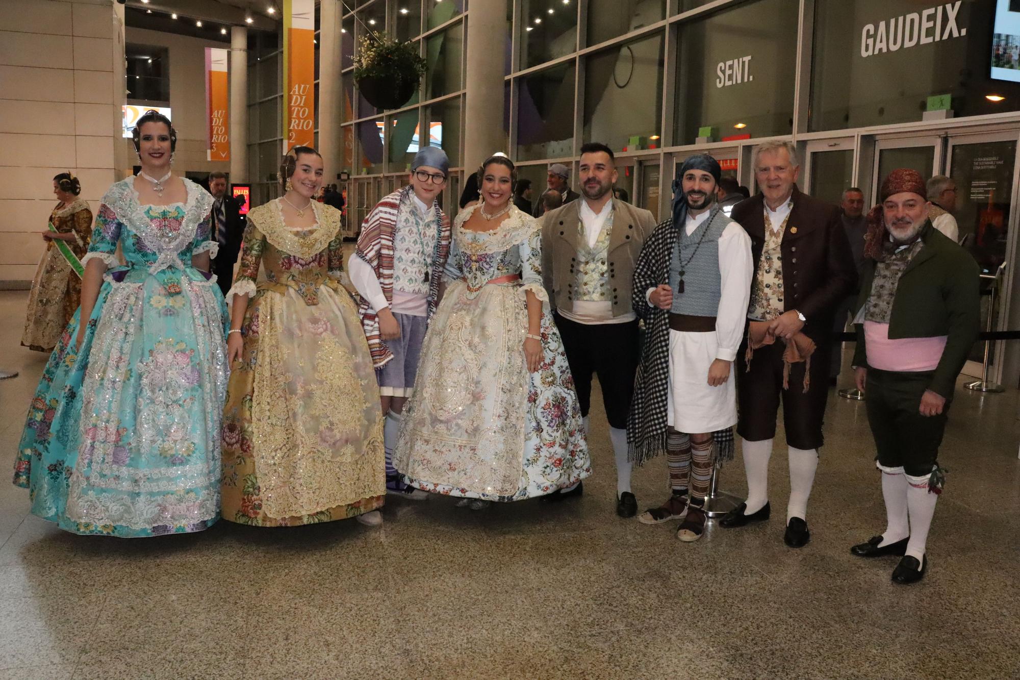 La "alfombra roja" de la exaltación de la Fallera Mayor 2023