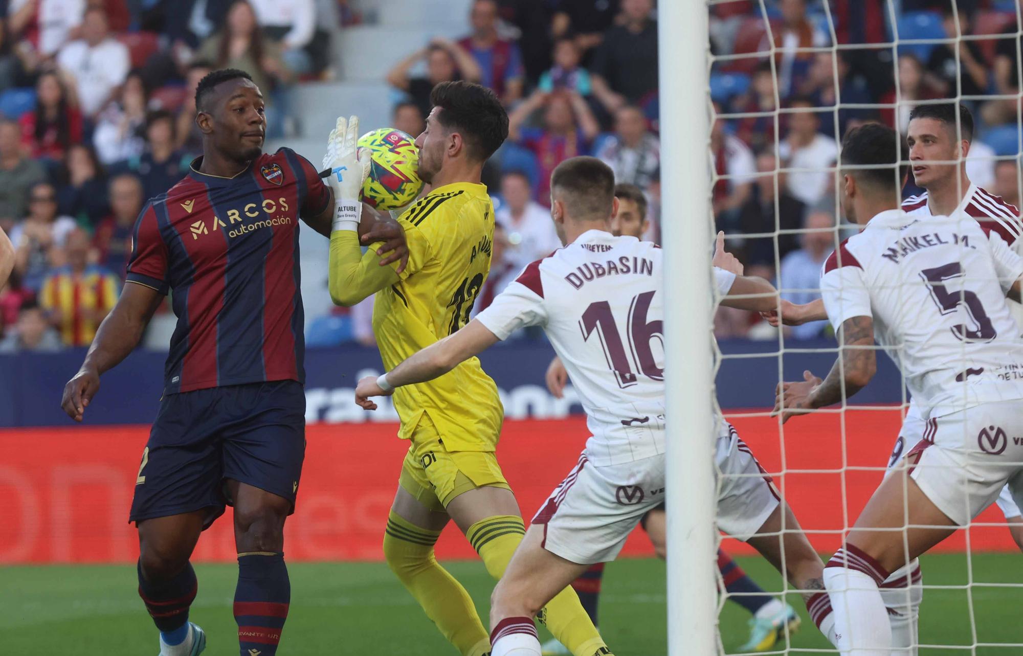 Partido Levante UD - Albacete Balompié en imágenes