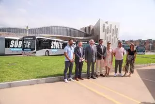 Málaga incorpora 12 nuevos megabuses híbridos a la flota de la EMT