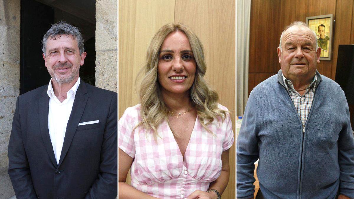 Antonio Puga (Celanova, 52.272 euros), Marta Novoa (San Cibrao, 53.828 euros) y Manuel Vázquez (Punxín, 387 euros).