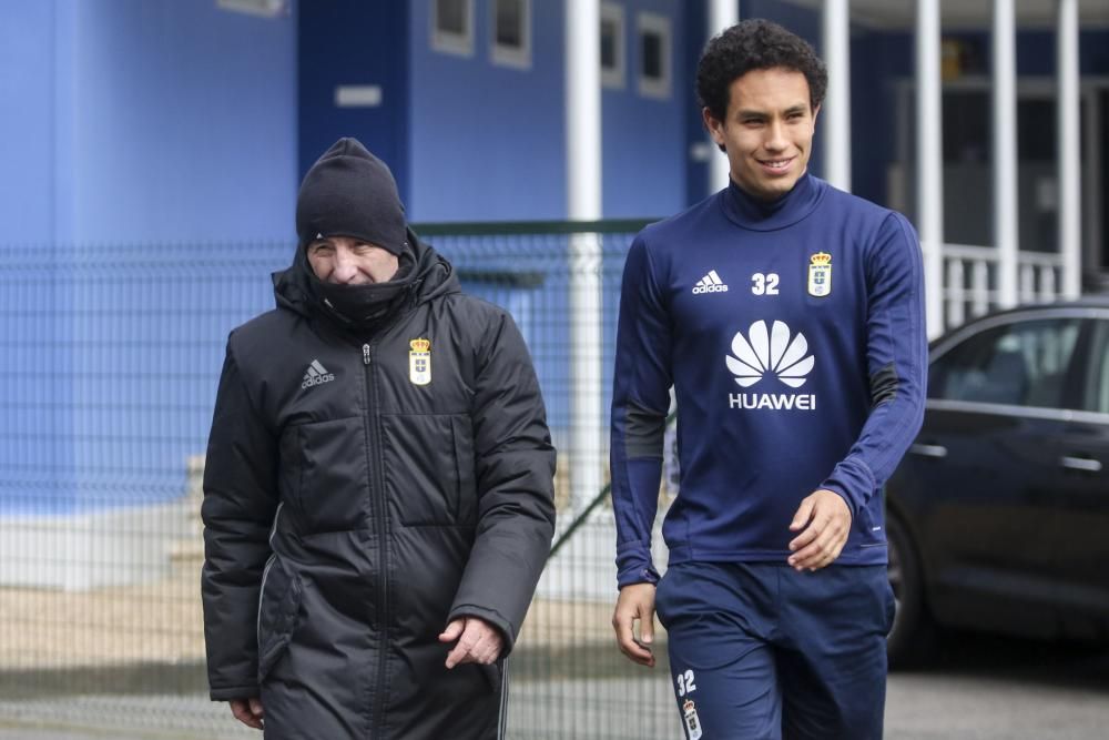 Entrenamiento del Real Oviedo