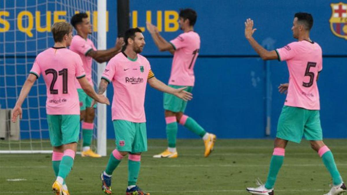 El Barça vence al Girona en el segundo amistoso de la pretemporada