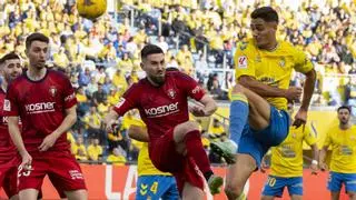Las Palmas y Osasuna empatan con golazos de los capitanes