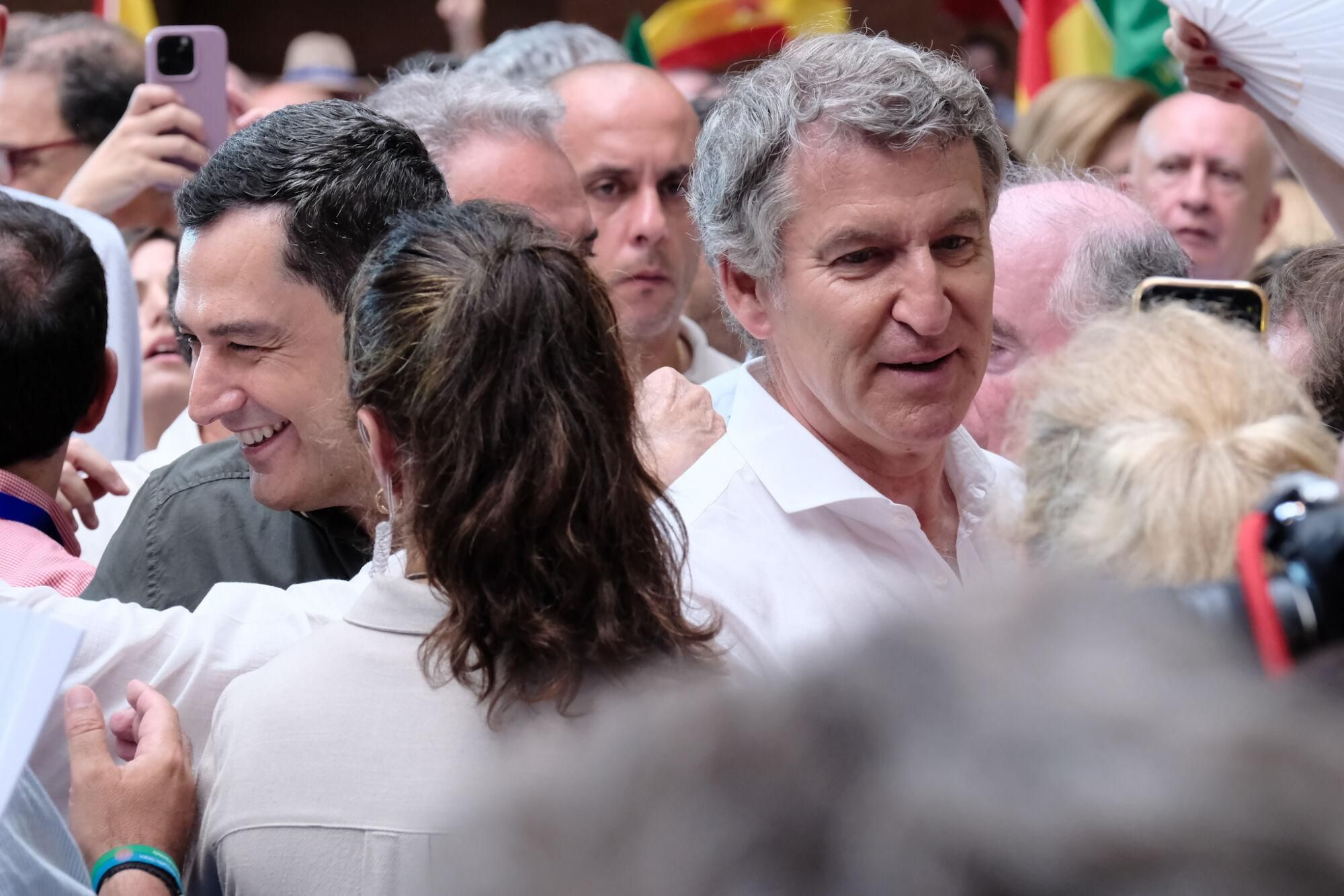 Mitin del Partido Popular en Málaga