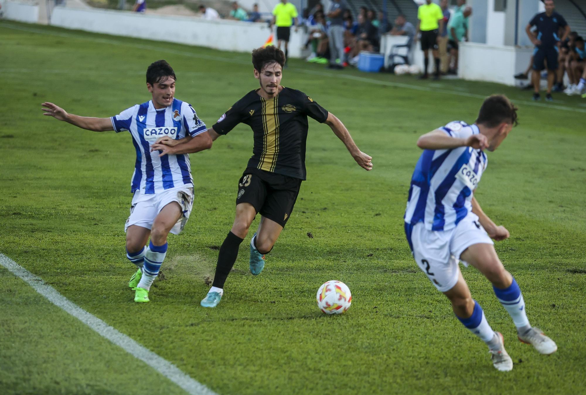 El Intercity hace los deberes casa frente a la Real Sociedad B ( 5 - 2 )