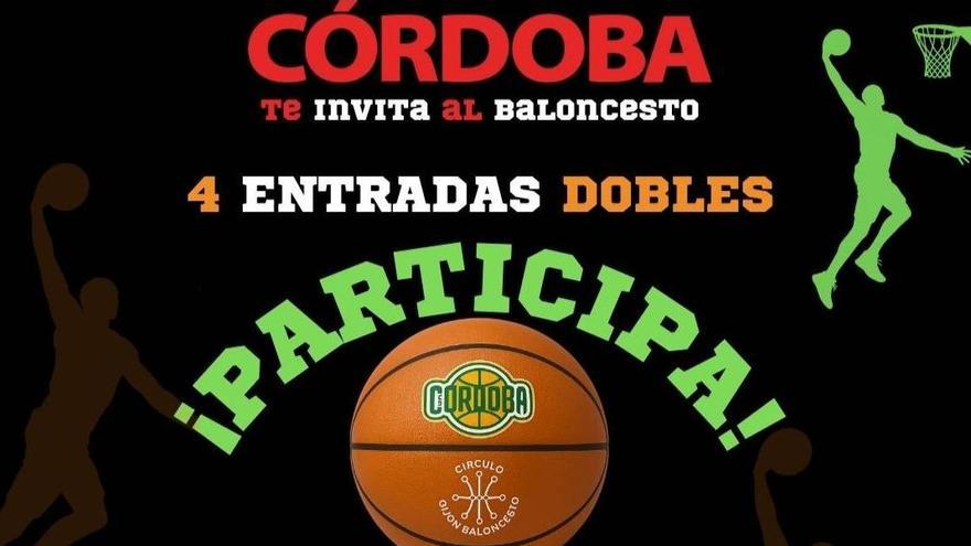 Sorteo de entradas para el Coto Córdoba CB -  UEMC CBC Valladolid