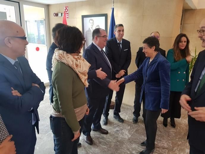 Visita de la ministra de Asuntos Exteriores, Arancha González Laya, a Marruecos