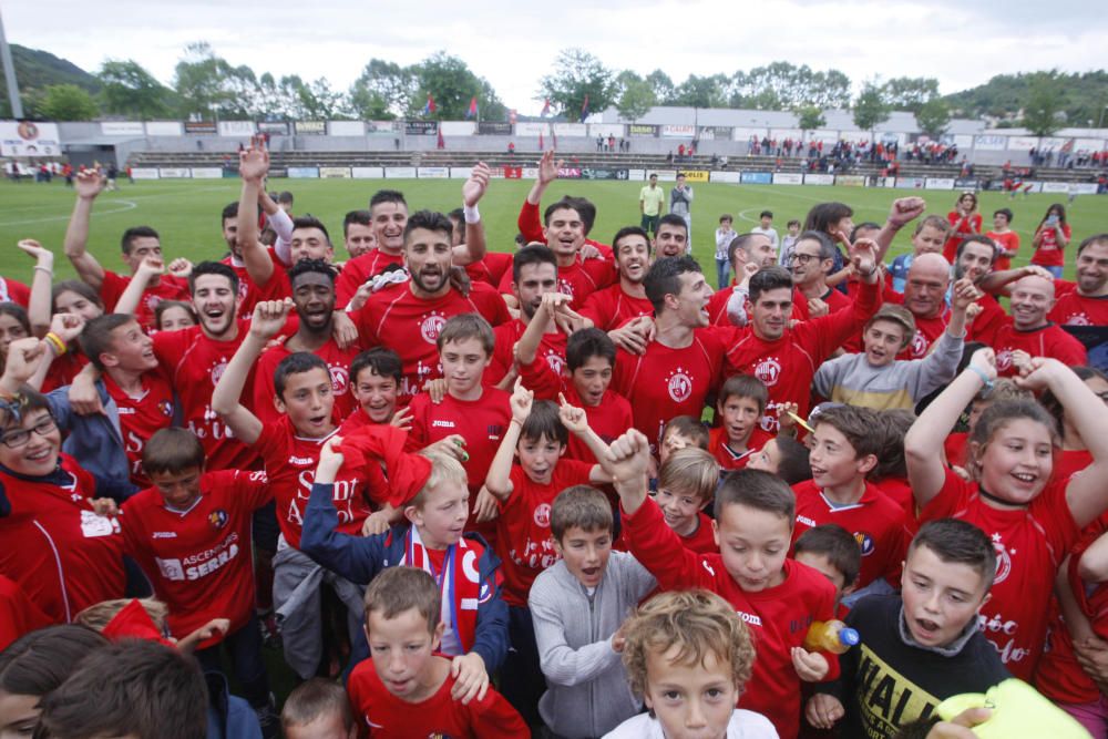 Celebració del títol de Tercera de l'Olot