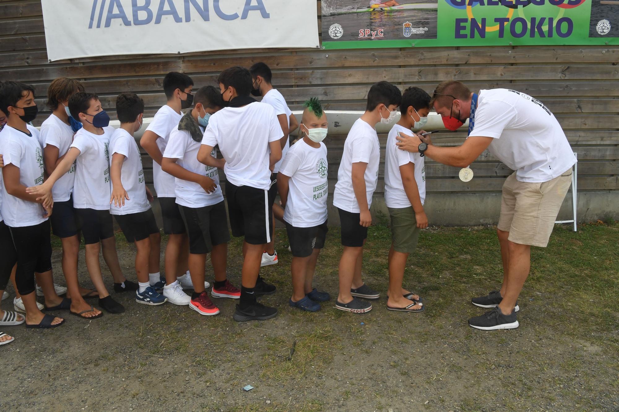 Recibimiento con honores para el subcampeón olímpico Carlos Arévalo