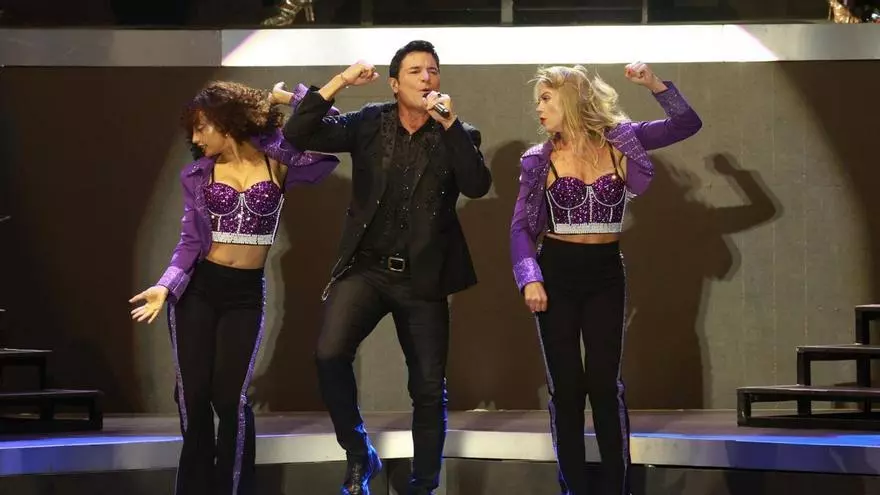 Los 'hits' de Chayanne en el concierto de Castrelos, en poco más de tres minutos