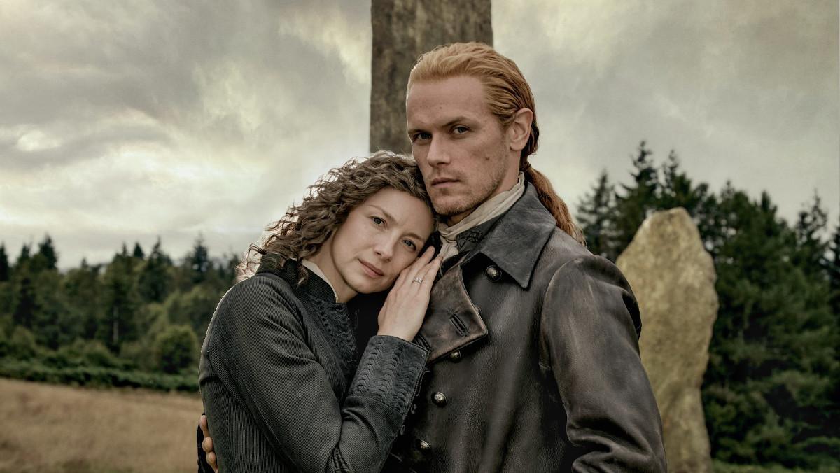 Sam Heughan y Caitriona Balfe, en la octava temporada de 'Outlander'