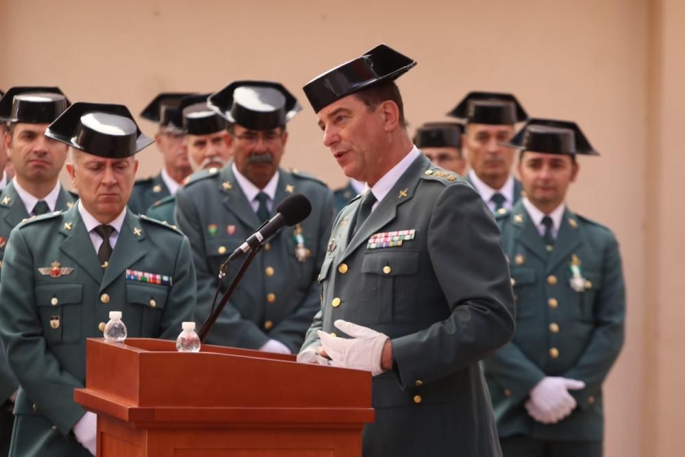 La Guardia Civil celebra su 174 aniversario en Málaga