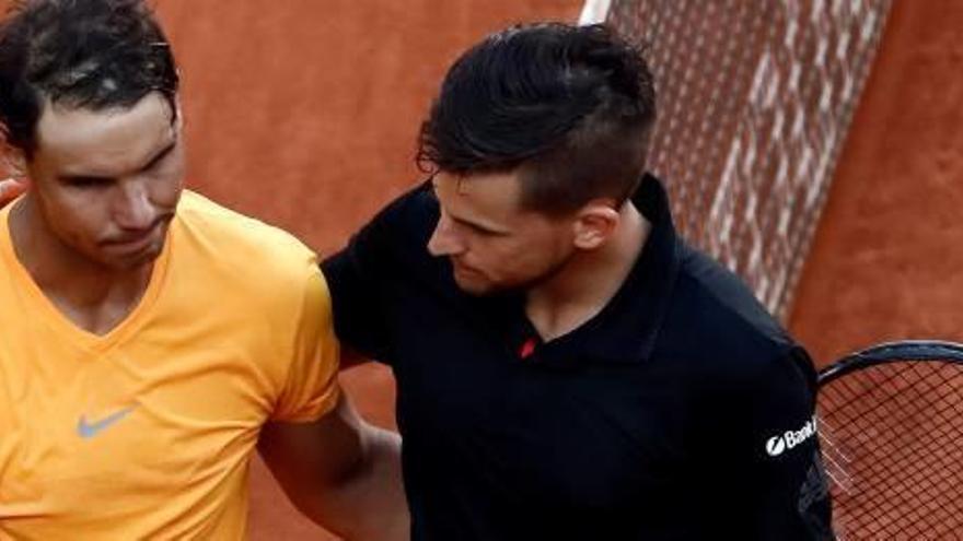 Thiem corta la racha imperial de un Nadal falto de derecha y sin chispa