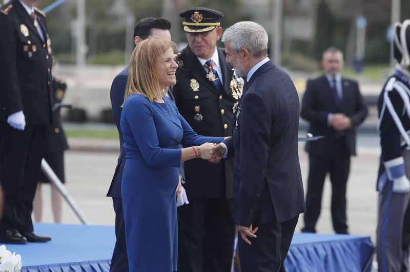 Celebración del día de la Policía Nacional en València