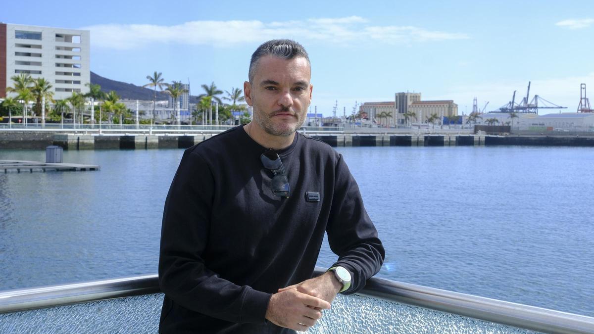 Artemis Casañas, policía portuario y sindicalista del Puerto de Las Palmas