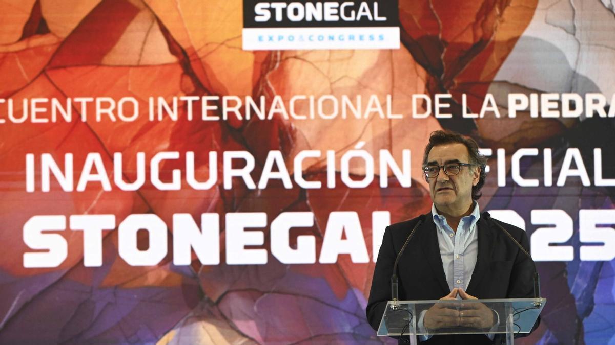 Alejandro Miras, director de Stonegal, durante su intervención en la primera edición de la feria.