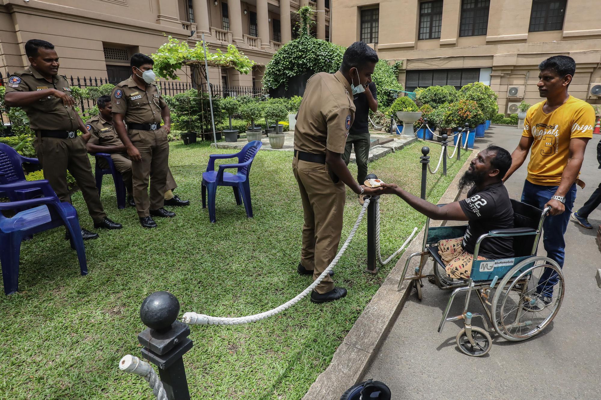 Aftermath of president's resignations in Sri Lanka