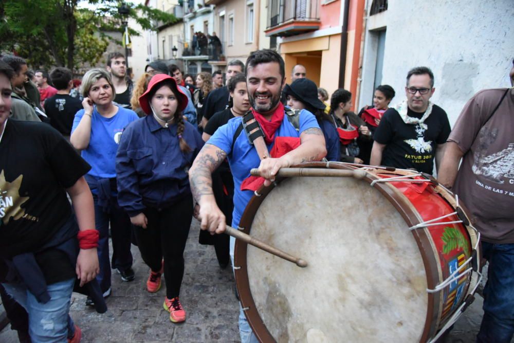 Inici de la Patum 2018 a la plaça de Sant Pere