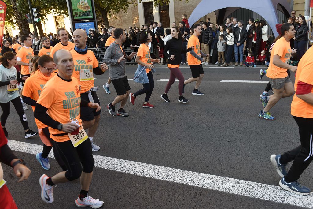 La San Silvestre 2025 en Murcia, en fotografías