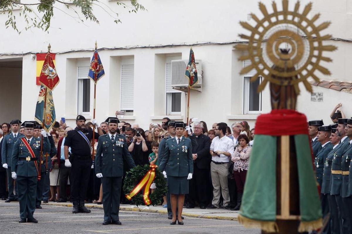 Celebración en Valencia del Día de la Guardia Civil