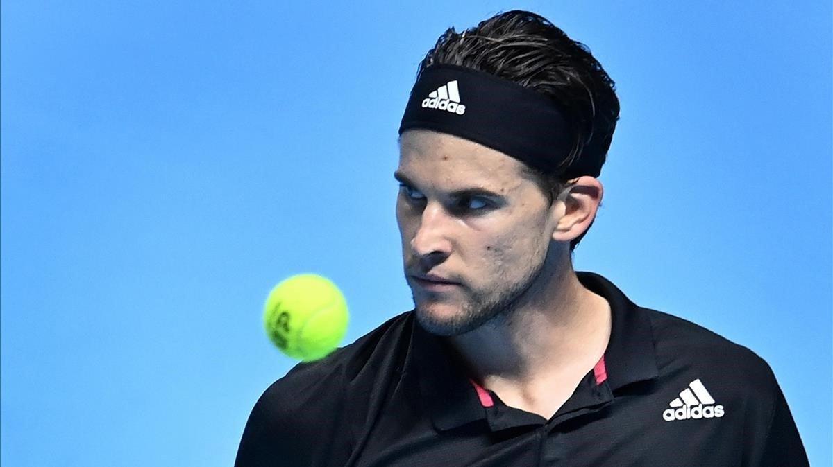 segea55953688 london  united kingdom   22 11 2020   dominic thiem of austr201122200249