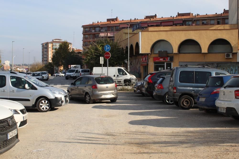 El carrer Arquitecte Montagut de Manresa, un punt negre per a la mobilitat