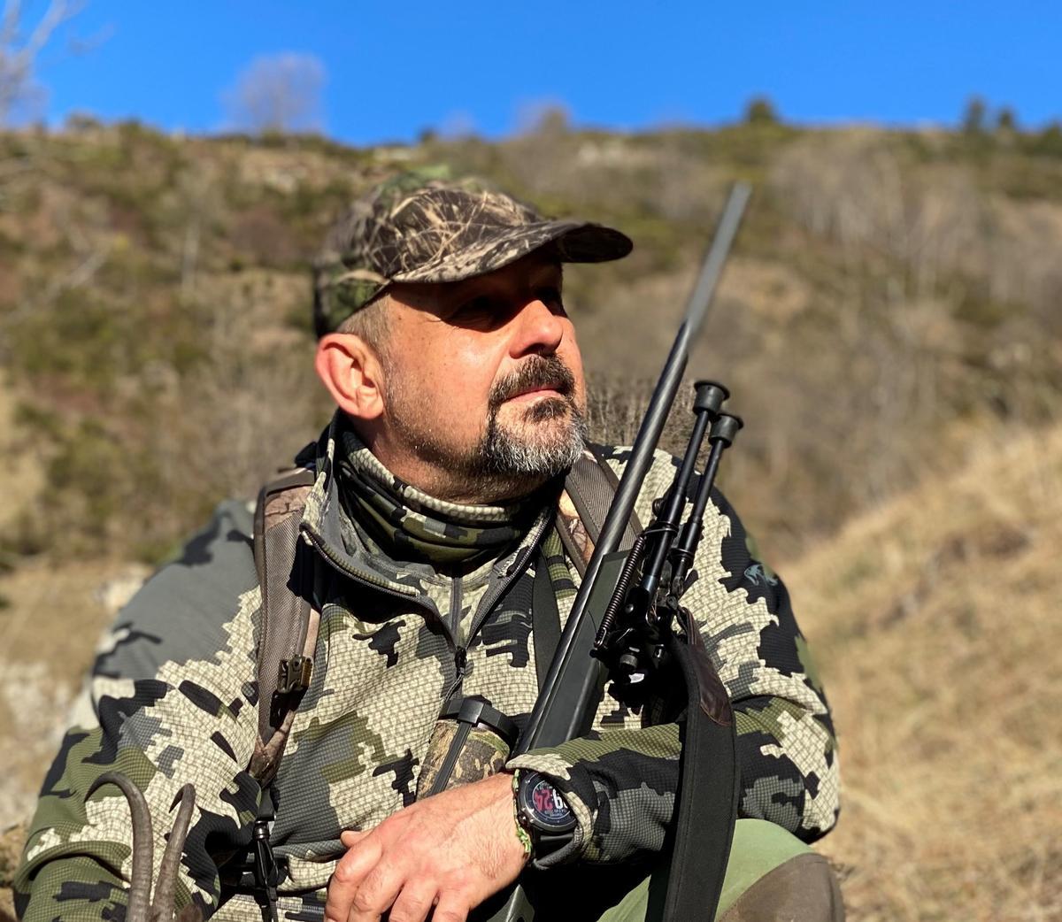 Joaquín Zarzoso, presidente de la federación catalana de caza.