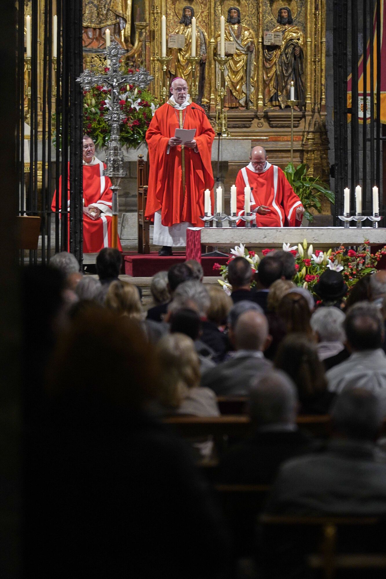 Girona Basílica de Sant Feliu missa de Sant Narcís El Bisbe de Girona evoca Sant Narcís per combatre "la guerra, la fam i la manca d'una vida digna"