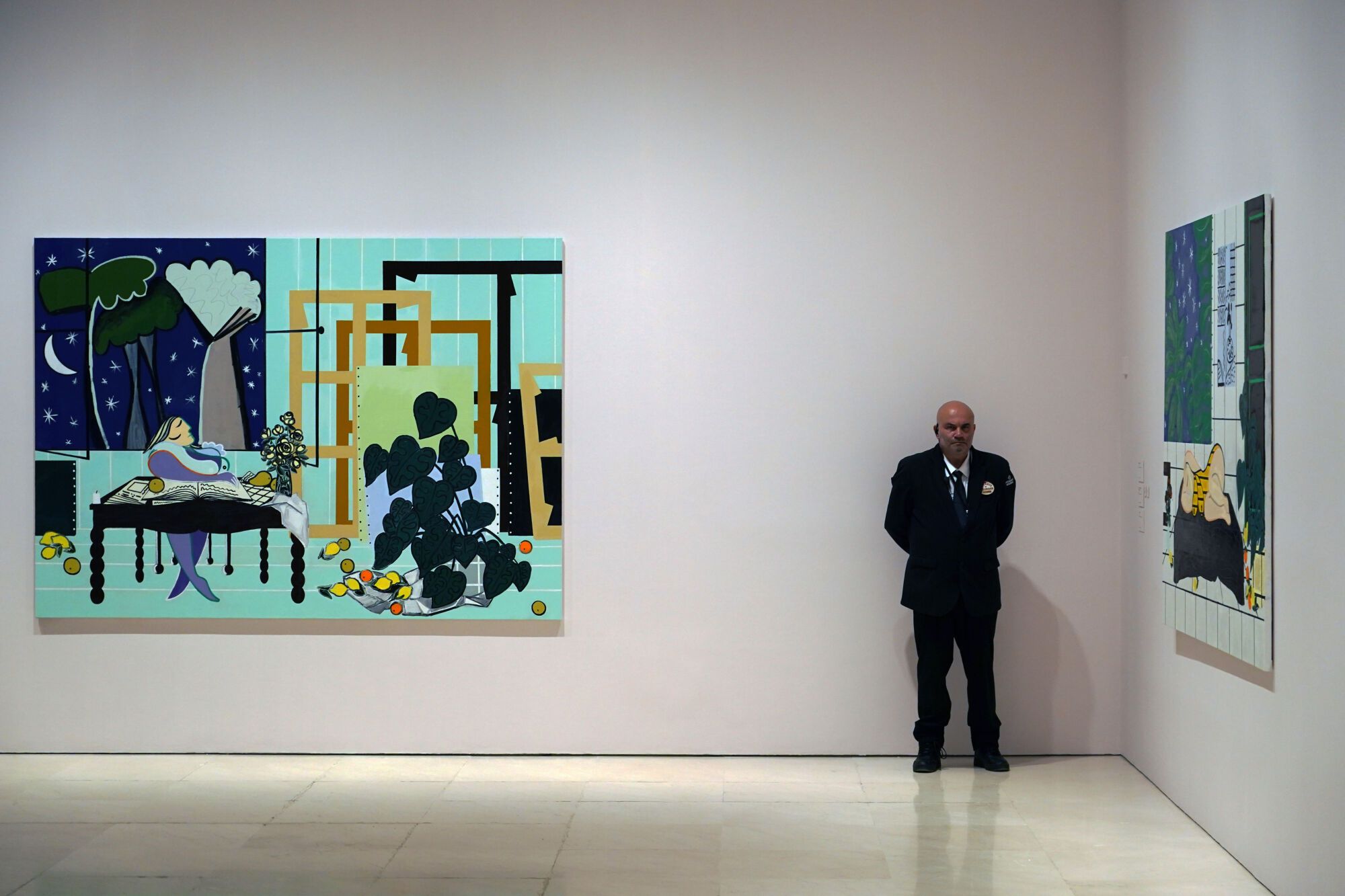 La exposición 'Farah Atassi. Genius Loci' del Museo de Málaga