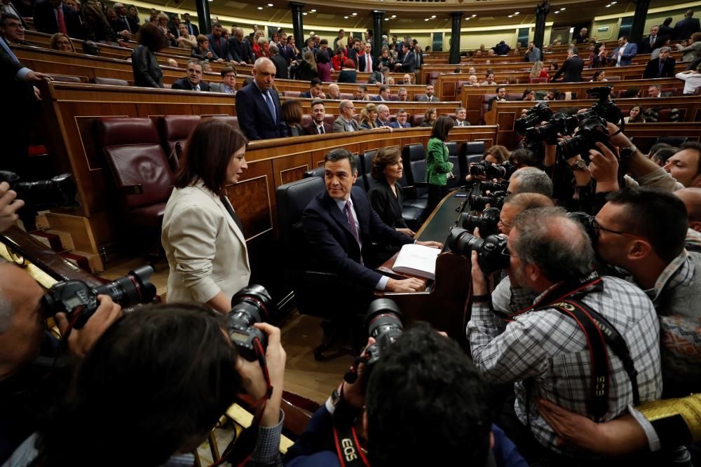 Primera jornada de la sesión de investidura de ...