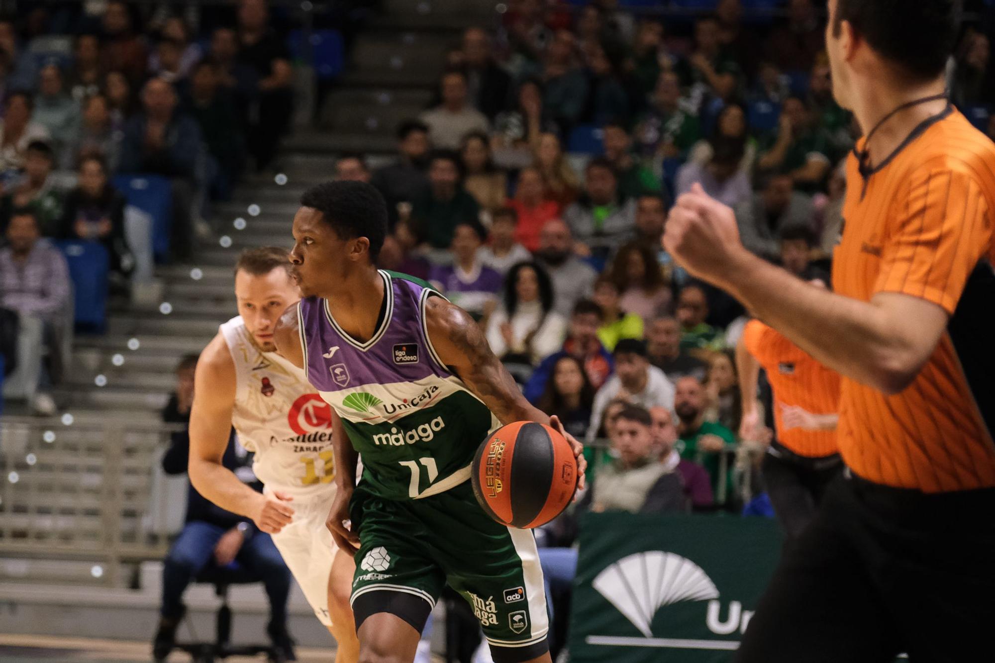 El Unicaja - Casademont Zaragoza de la Liga Endesa, en imágenes