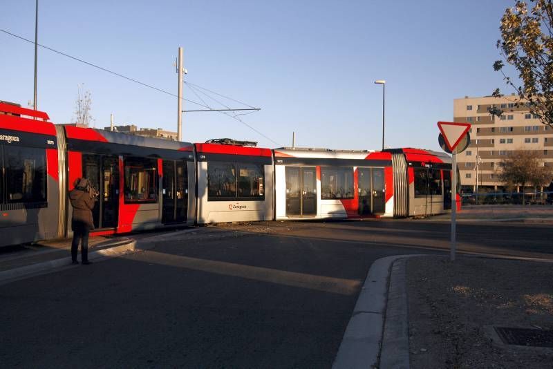 Fotogalería: Accidente del tranvía de Zaragoza